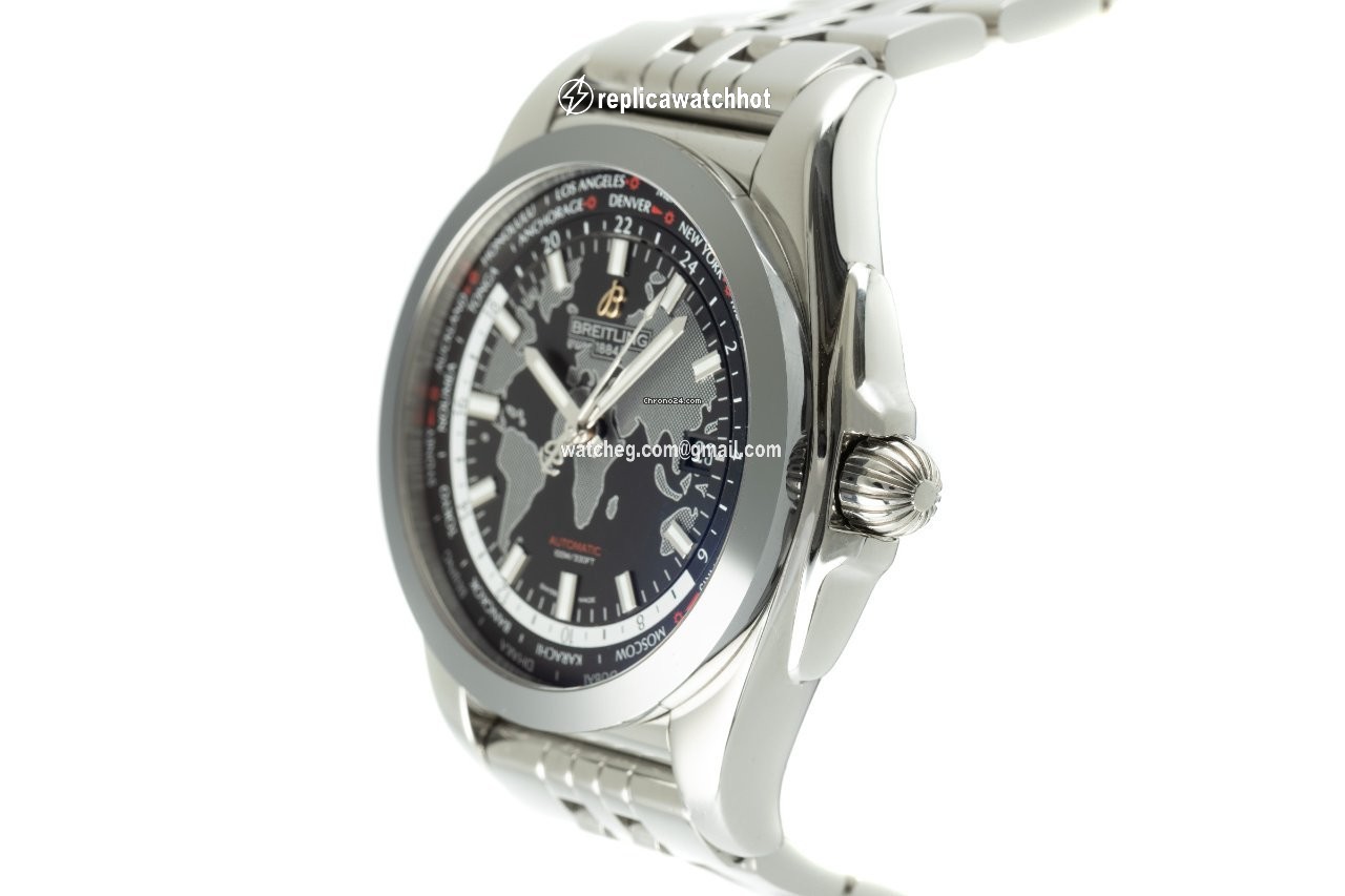 Breitling Galactic Unitime Mens watch Unisex Automatic Steel WB3510 2
