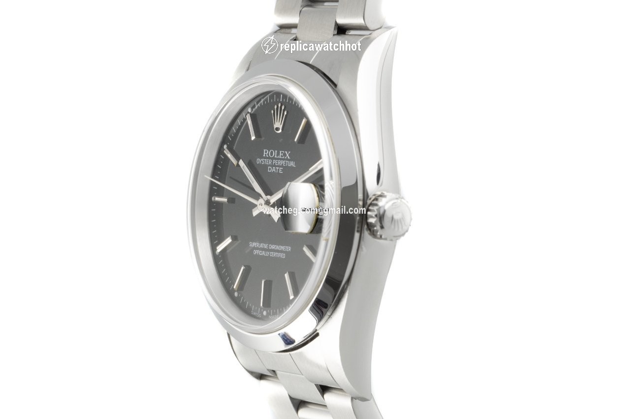 Rolex Oyster Perpetual Date Mens watch Unisex Steel Automatic 15200 2