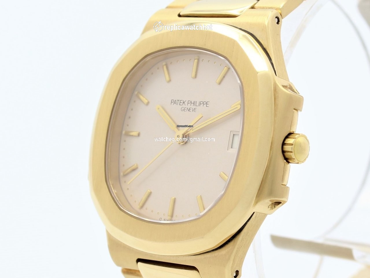 Patek Philippe Nautilus Mens watch Unisex Quartz Yellow gold 3900 1J 2