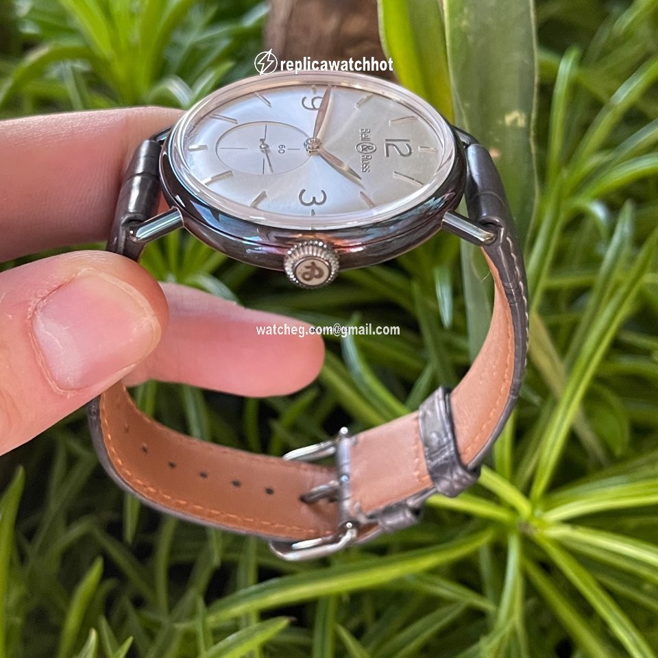 Bell & Ross Vintage Mens watch Unisex Manual winding Silver BRWW1-70-AG 2
