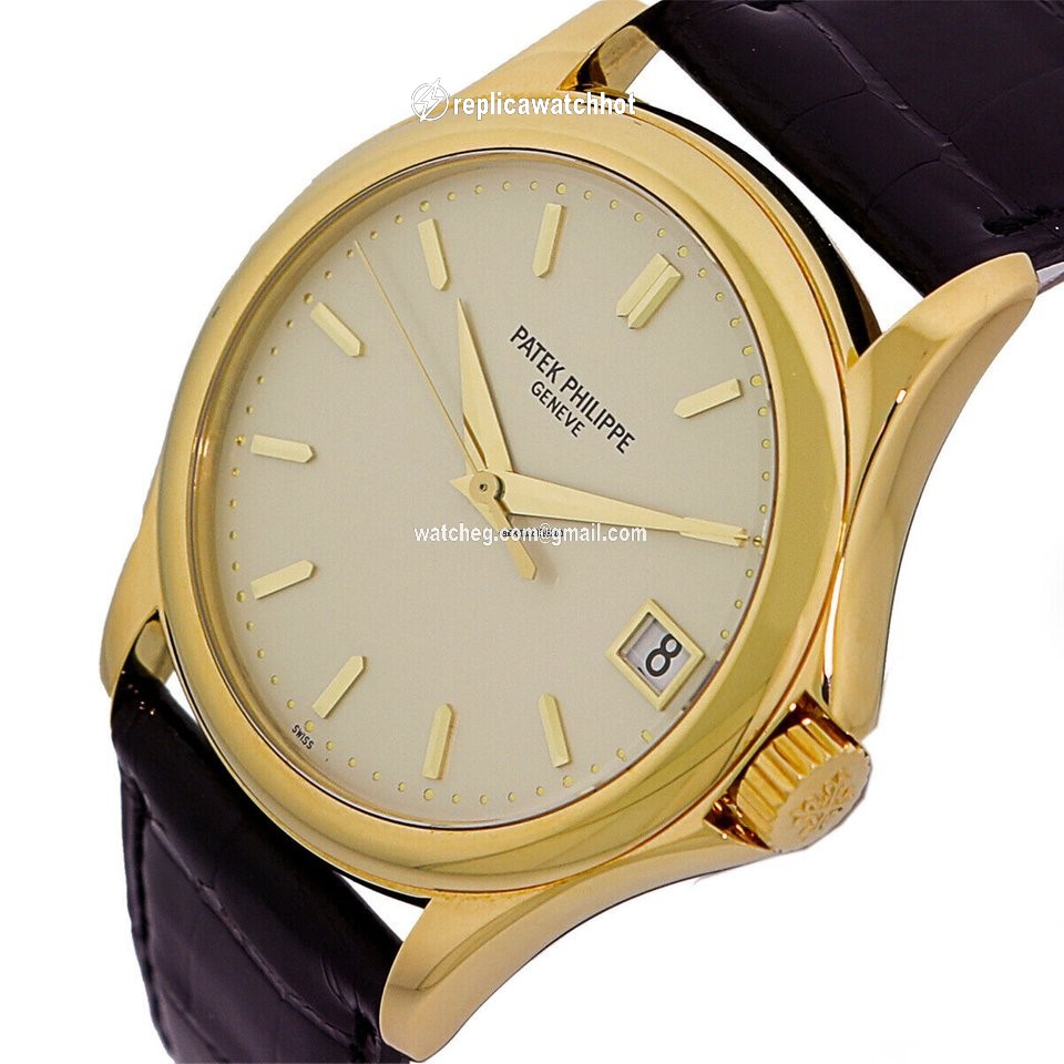 Patek Philippe Calatrava Mens watch Unisex Automatic Yellow gold 5127J 2