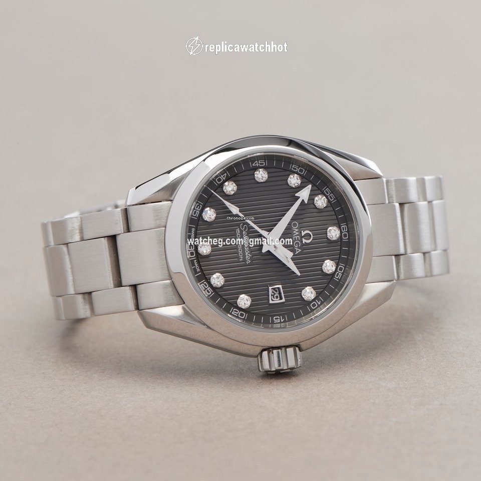 Omega Seamaster Aqua Terra Womens watch Quartz Steel 23110306156001 2