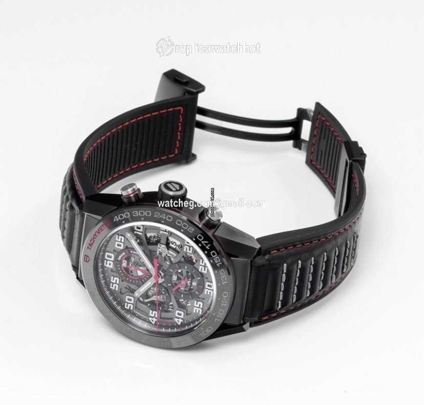 TAG Heuer Carrera Calibre HEUER 01 Mens watch Unisex Automatic Steel CAR2A1H.FT6101 2