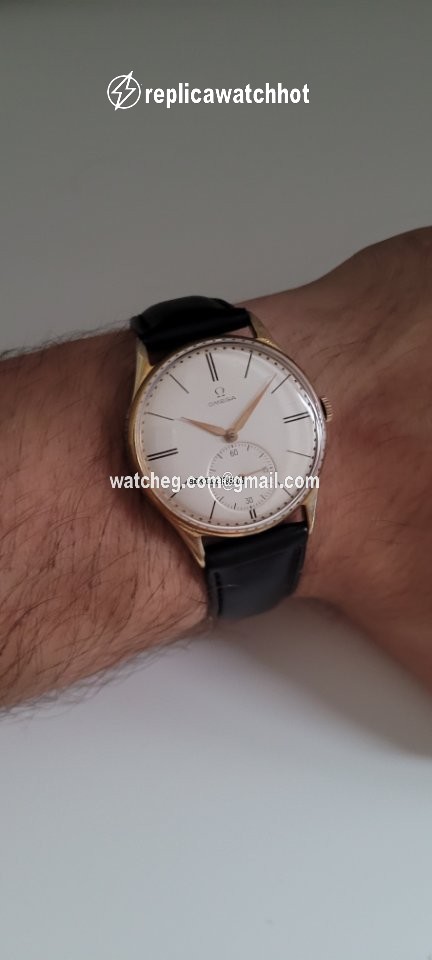 Omega Mens watch Unisex Manual winding Gold Steel 30T2 2