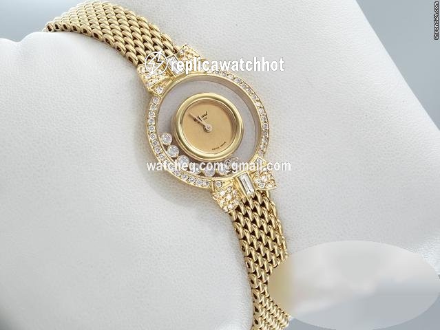 Chopard Happy Diamonds Womens watch Automatic Yellow gold 20 5320 2