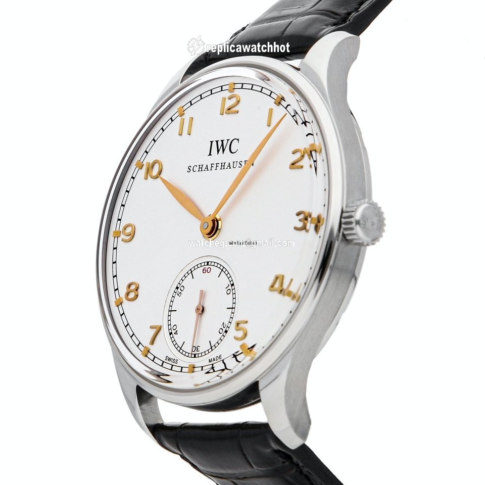 IWC Portuguese Hand-Wound Mens watch Unisex Manual winding Steel IW5454-08 2