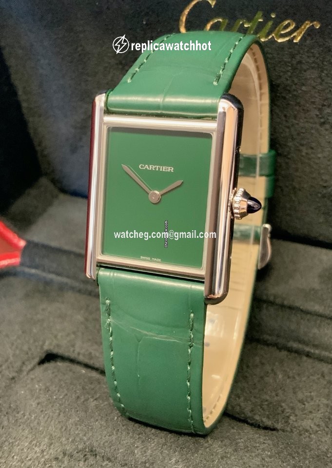 Cartier Tank Womens watch Quartz Steel WSTA0056 2