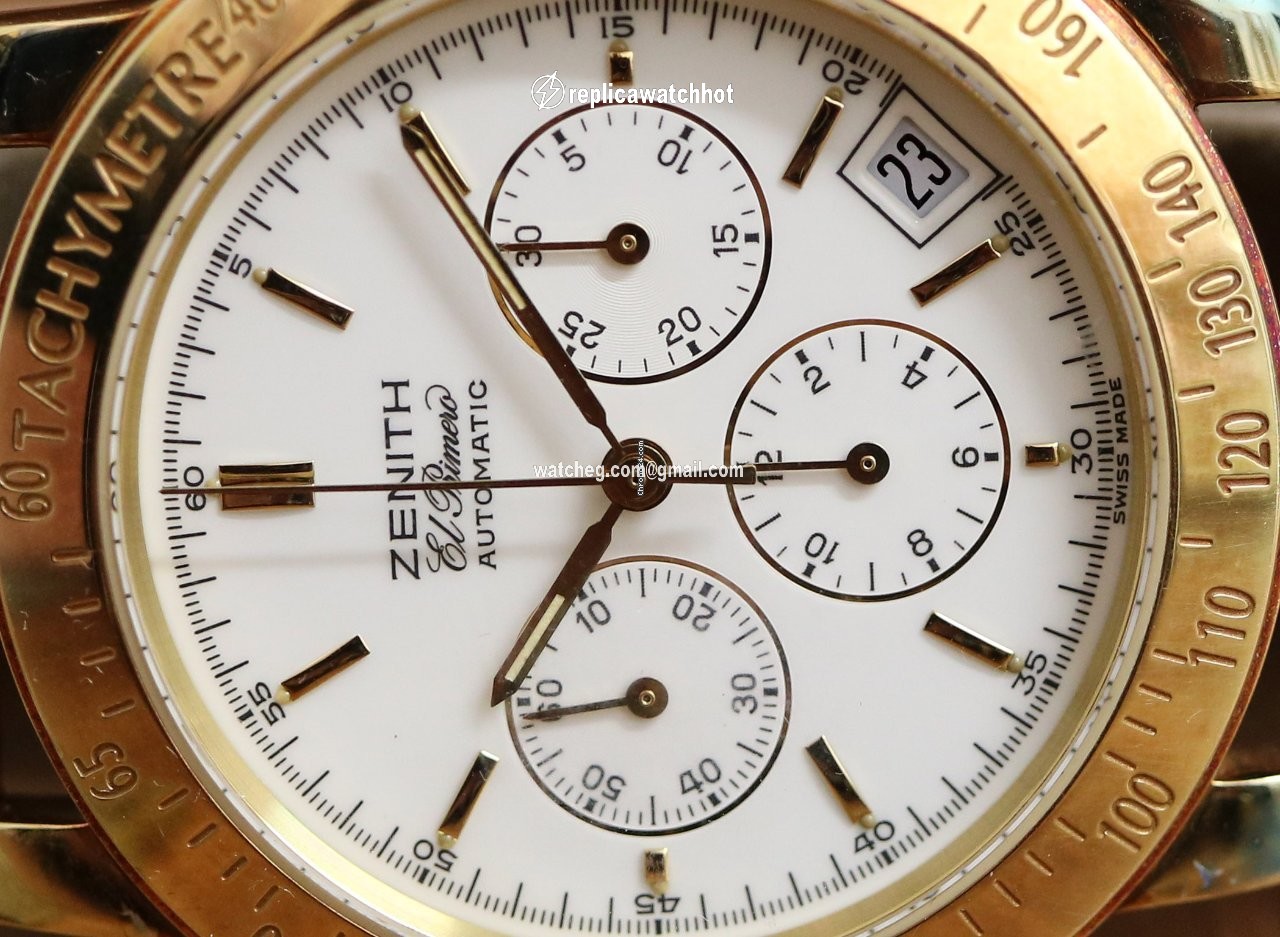 Zenith El Primero Mens watch Unisex Automatic Yellow gold 30-0360-400 2