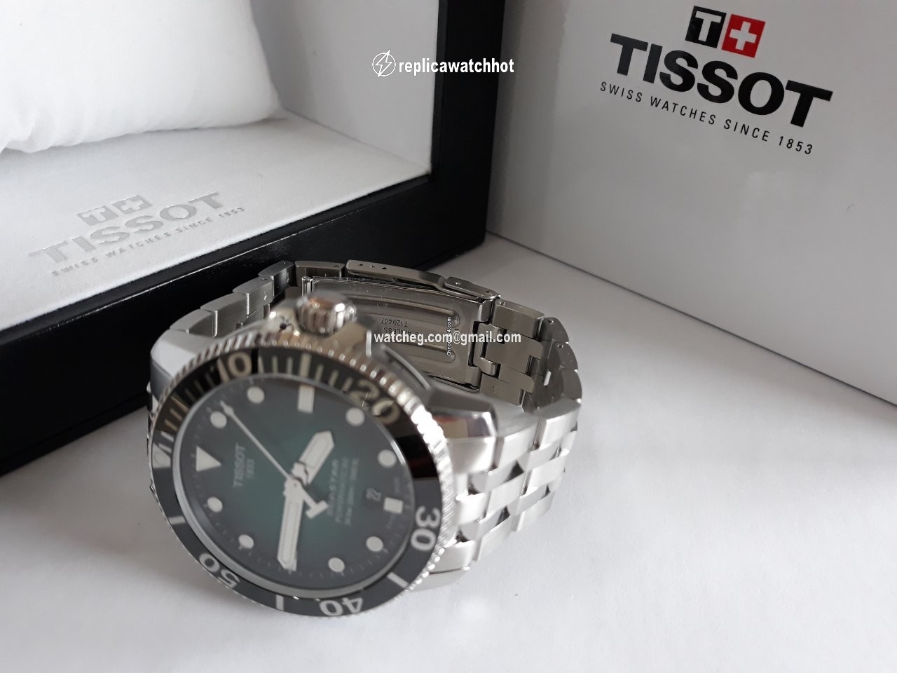 Tissot Seastar 1000 Mens watch Unisex Automatic Steel T120.417.11.091.00 2