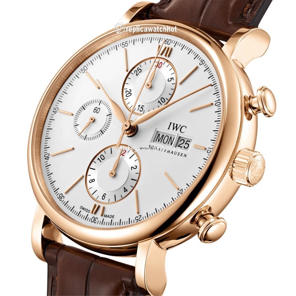 IWC Portofino Chronograph Mens watch Unisex Automatic Rose gold IW391025 2