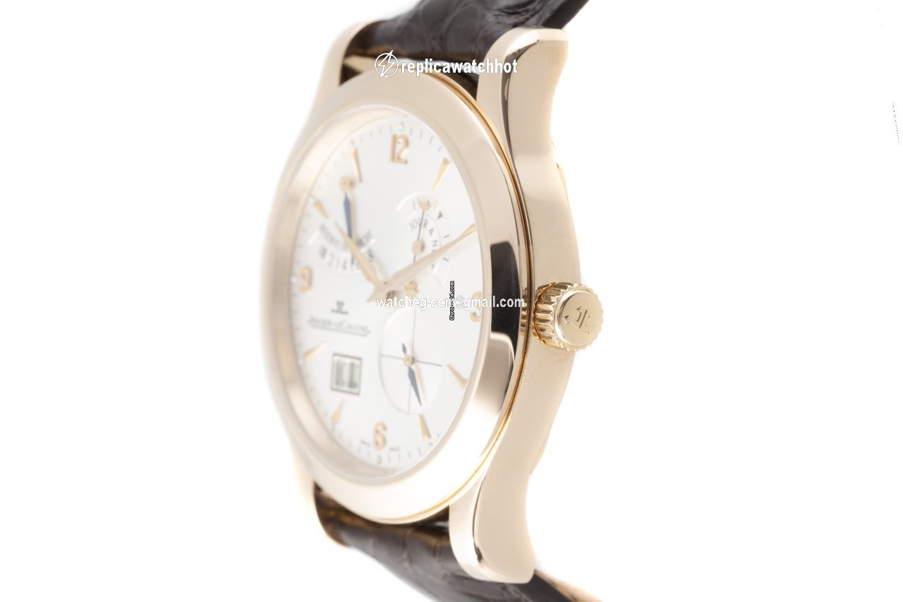 Jaeger-LeCoultre Master Eight Days Mens watch Unisex Manual winding Red gold Q1602420 2