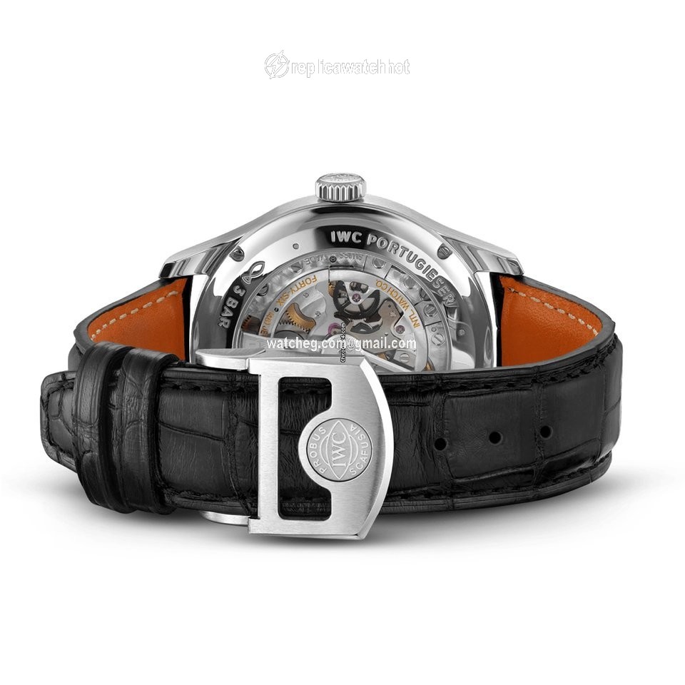 IWC Portuguese Perpetual Calendar Mens watch Unisex Automatic Steel IW344203 2
