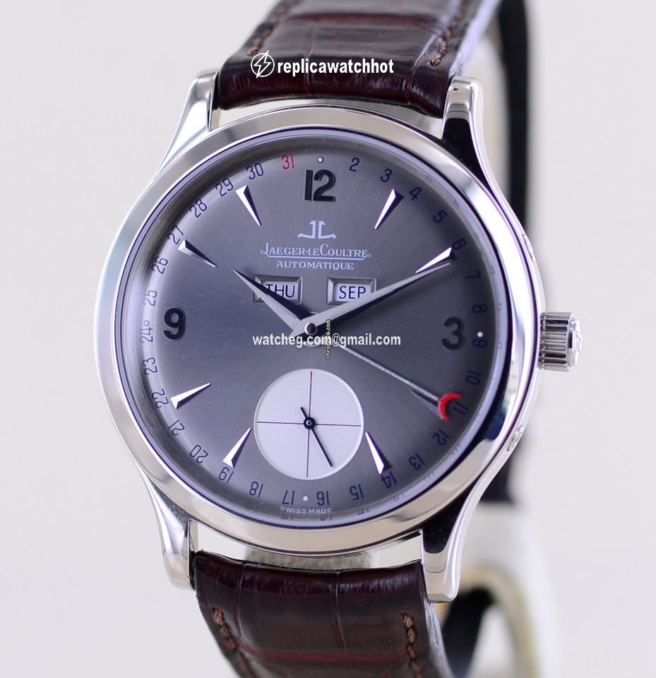 Jaeger-LeCoultre Master Calendar Mens watch Unisex Automatic White gold 140.3.87 2