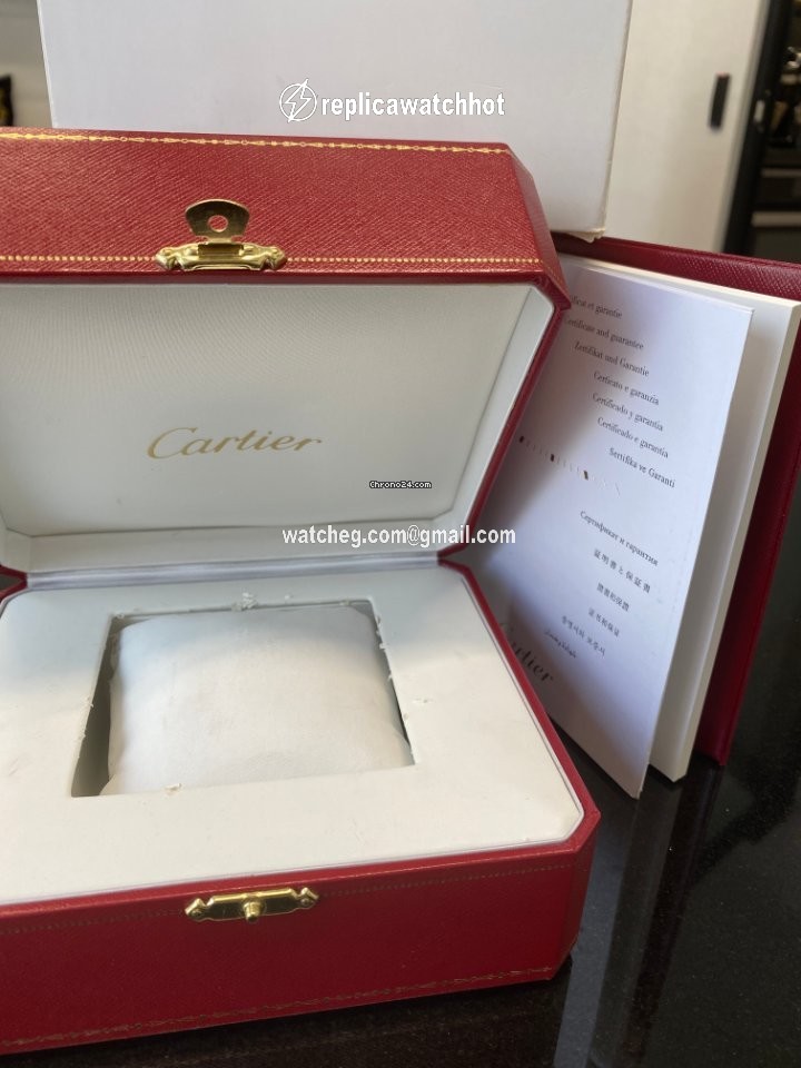 Cartier Ballon Bleu 42mm Womens watch Automatic Yellow gold W69005Z2 2