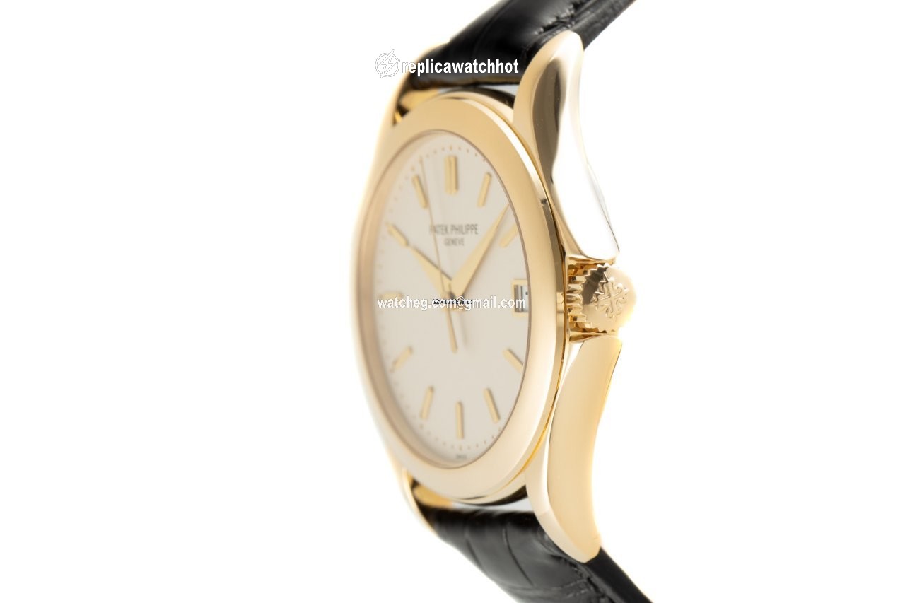 Patek Philippe Calatrava Mens watch Unisex Automatic Yellow gold 5107J-001 2