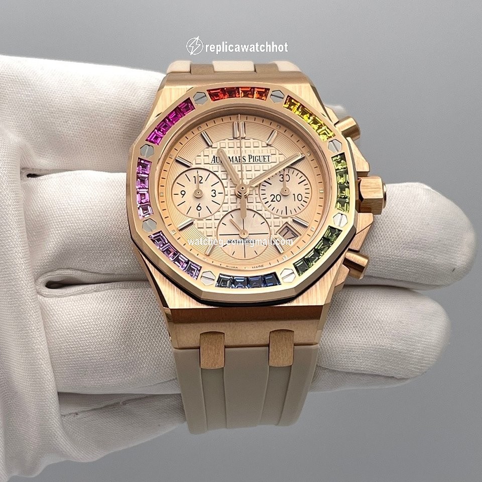 Audemars Piguet Royal Oak Offshore Chronograph Womens watch Automatic Rose gold 26236OR.YY.D085CA.01 2