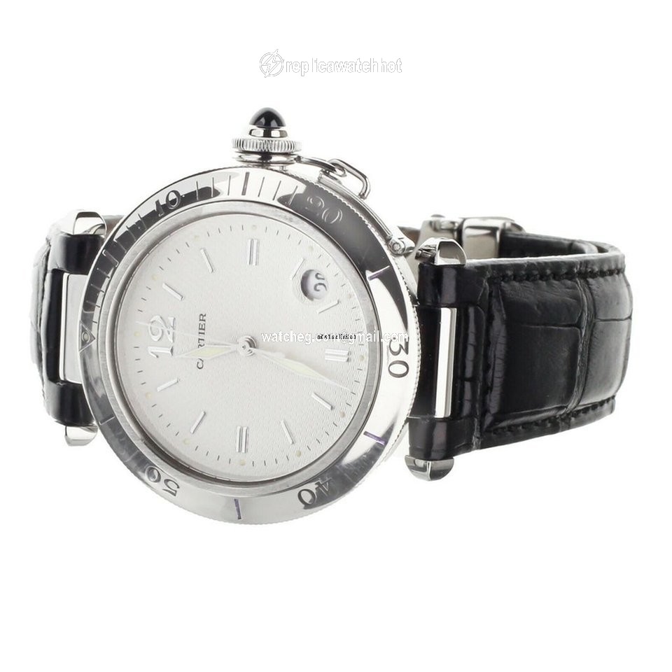 Cartier Pasha Mens watch Unisex Automatic Steel 1040 2