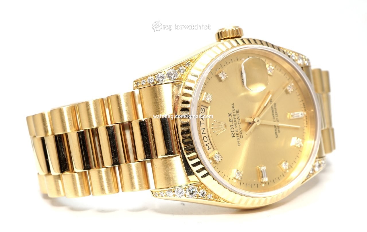 Rolex Day-Date 36 Mens watch Unisex Yellow gold Automatic 18338 2