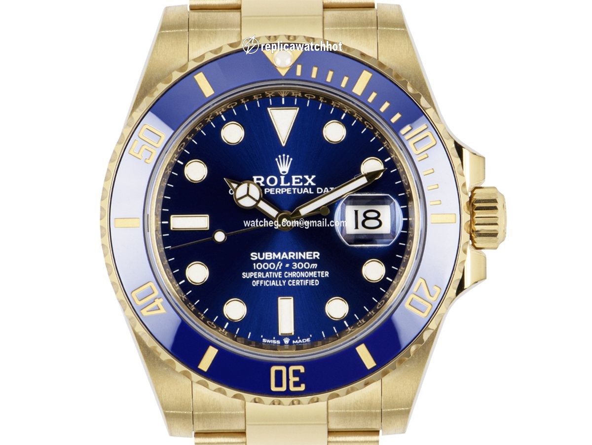 Rolex Submariner Date Mens watch Unisex Yellow gold Automatic 126618LB 2