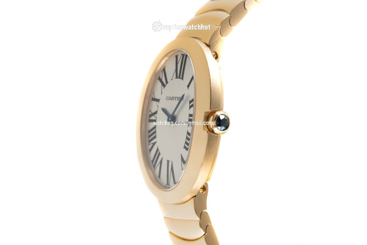 Cartier Baignoire Womens watch Quartz Yellow gold 3208 2