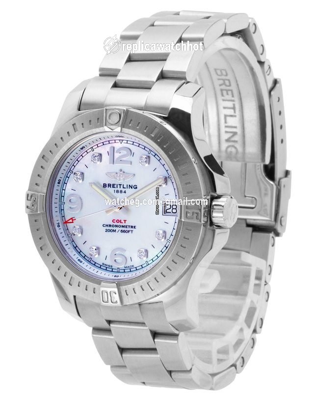 Breitling Colt 36 Mens watch Unisex Quartz Steel A7438911.A771.178A 2