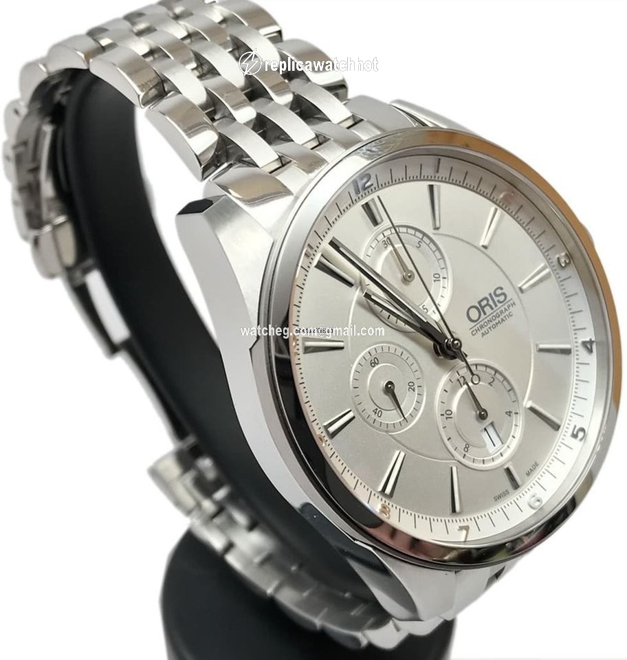 Oris Artix Chronograph Mens watch Unisex Automatic Steel 01 674 7644 4051 2