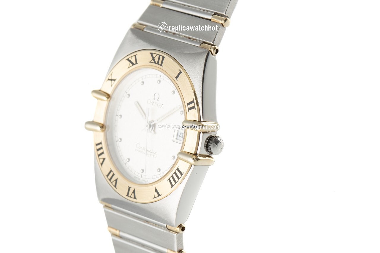 Omega Constellation Ladies Womens watch Quartz Gold Steel 598.0003 2