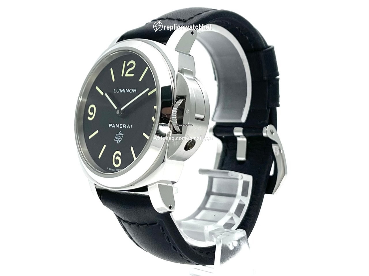 Panerai Luminor Base Logo Mens watch Unisex Manual winding Steel PAM01000  PAM1000 2