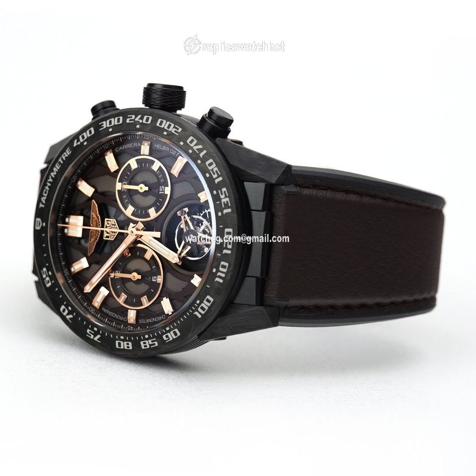 TAG Heuer Carrera Heuer-02T Mens watch Unisex Automatic Titanium CAR5A8E.FT6181 2