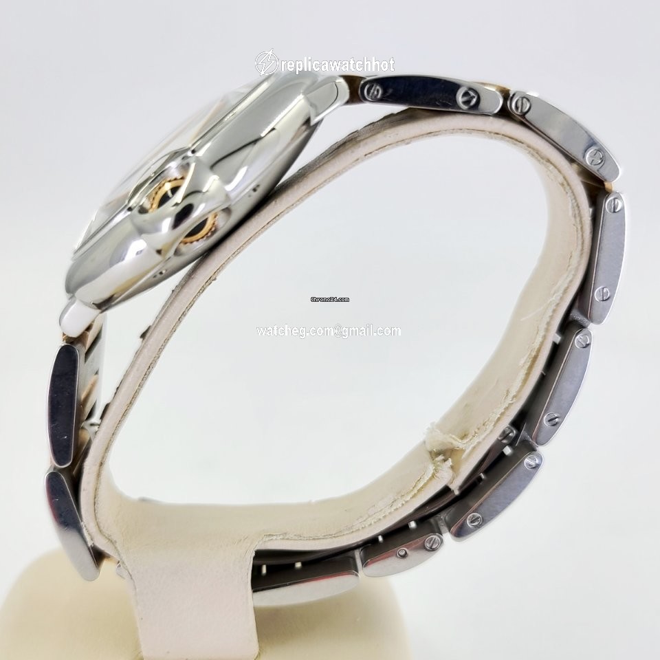 Cartier Ballon Bleu 36mm Mens watch Unisex Automatic Gold Steel 3284 2