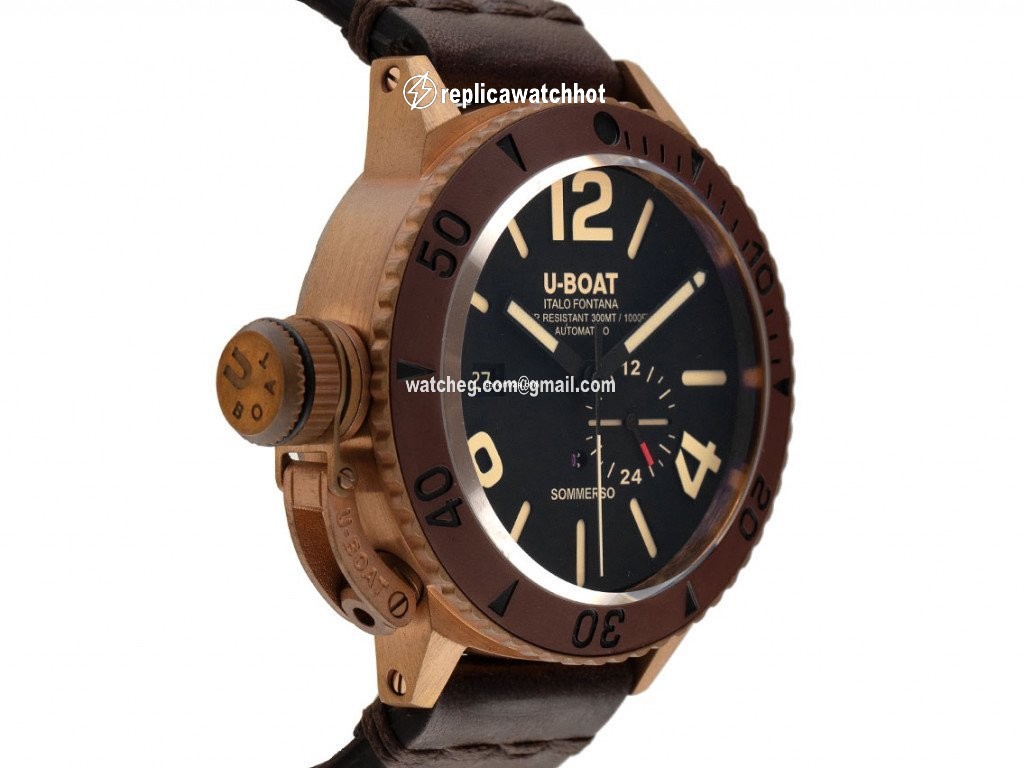 U-Boat Classico Mens watch Unisex Automatic Bronze 8486 C 2