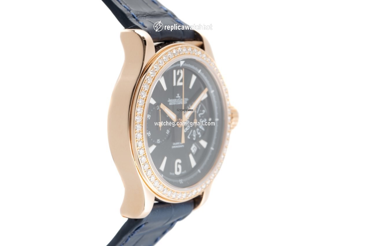 Jaeger-LeCoultre Master Compressor Chronograph Womens watch Quartz Red gold 148.2.31 2