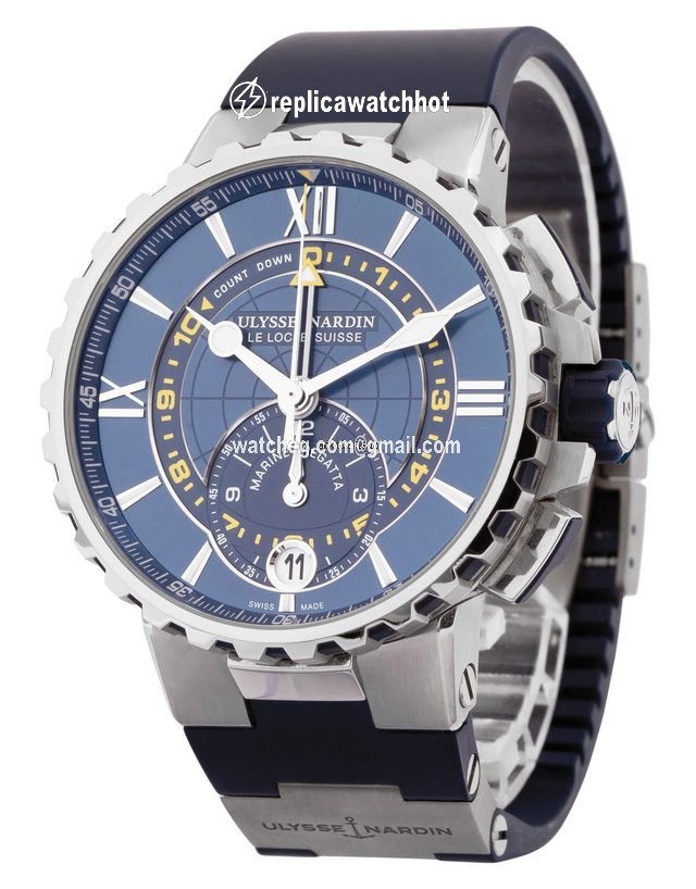 Ulysse Nardin Marine Regatta Mens watch Unisex Automatic Steel 1553-155 43 2