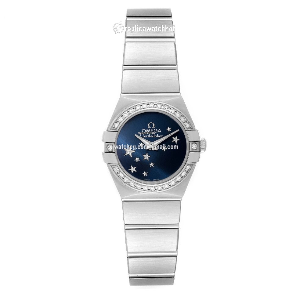 Omega Constellation Quartz Womens watch Quartz Steel 123.15.24.60.03.001 2