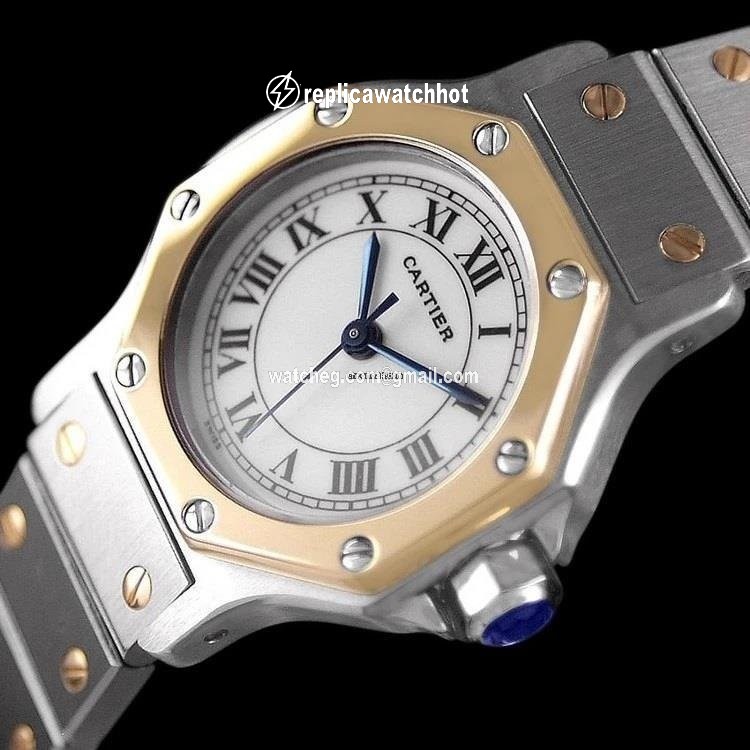 Cartier Womens watch Automatic Gold Steel 8350ST 2