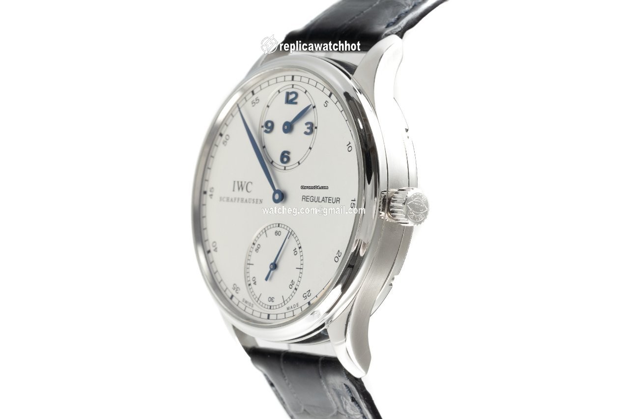 IWC Portuguese Hand-Wound Mens watch Unisex Manual winding Steel 5444 2