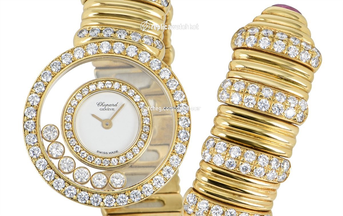 Chopard Happy Diamonds Womens watch Quartz Yellow gold 20 5534 2
