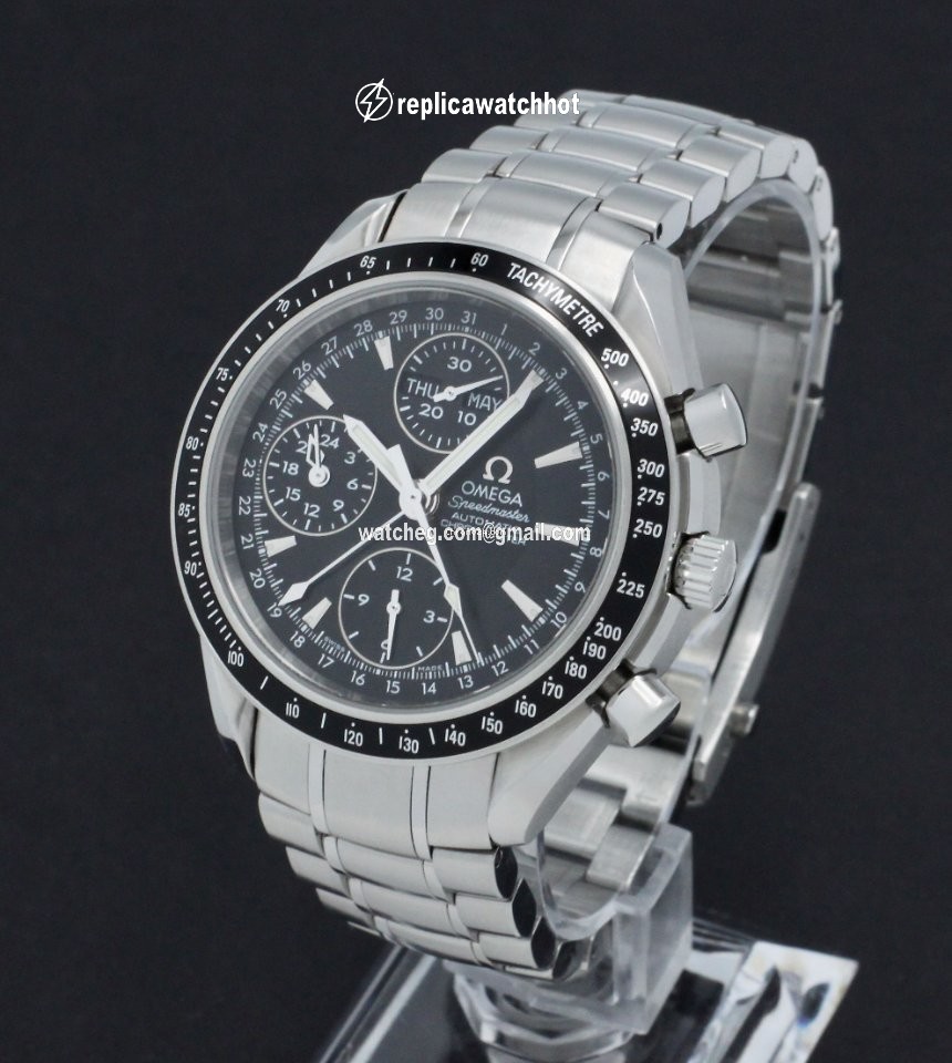 Omega Speedmaster Day Date Mens watch Unisex Automatic Steel 3220.50.00 2