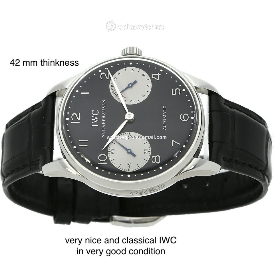 IWC Portuguese Mens watch Unisex Automatic Steel IW5000 2