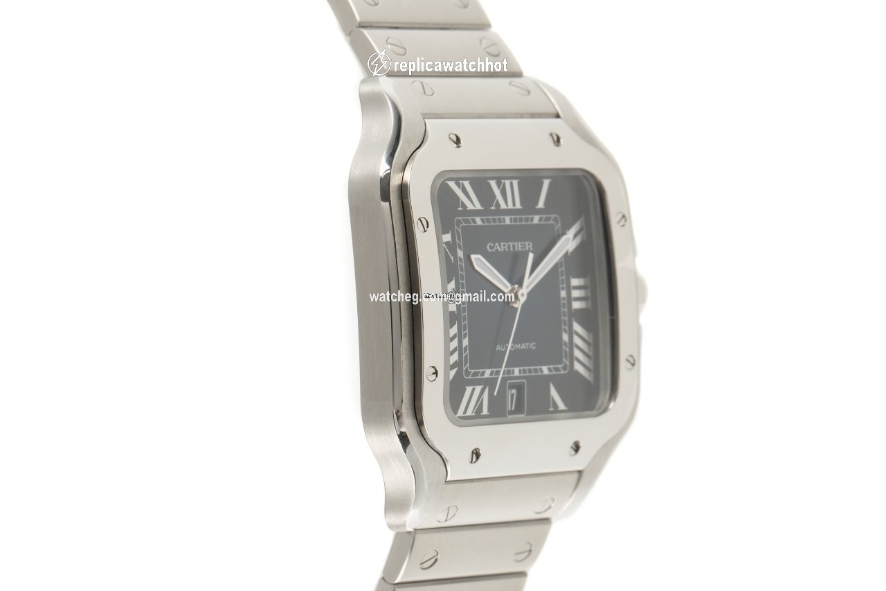 Cartier Santos Mens watch Unisex Automatic Steel WSSA0030 2