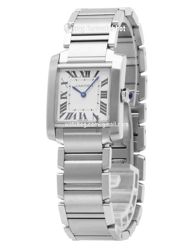 Cartier Tank Francaise Mens watch Unisex Quartz Steel WSTA0005 3751 2