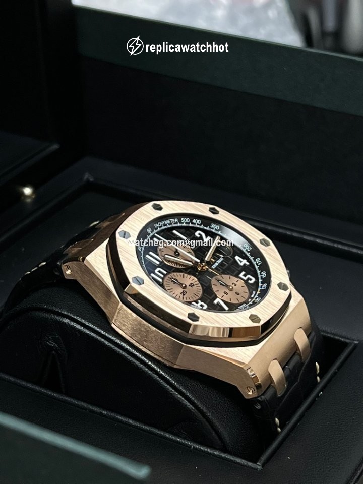 Audemars Piguet Royal Oak Offshore Chronograph Mens watch Unisex Automatic Rose gold 26470OR.OO.A002CR.02 2