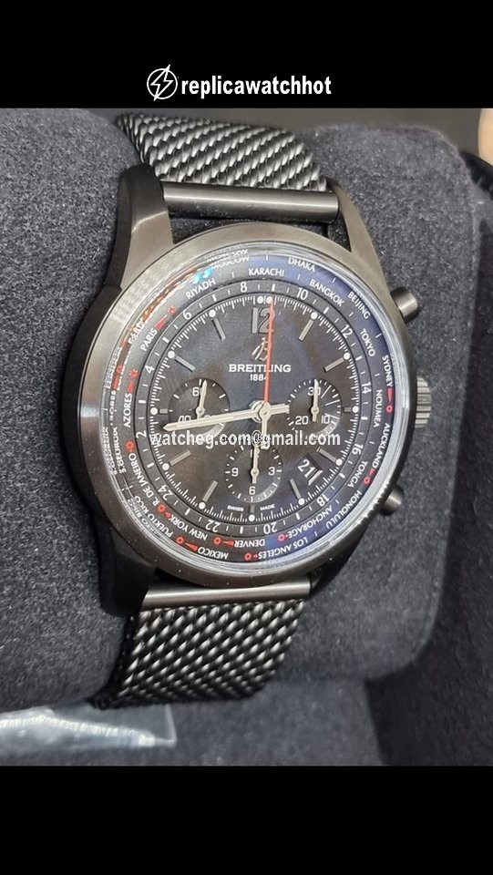 Breitling Transocean Unitime Pilot Automatic Steel MB0510U6 BC80 159M 2