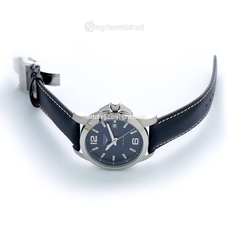 Longines Conquest Mens watch Unisex Quartz Steel L37594960 2