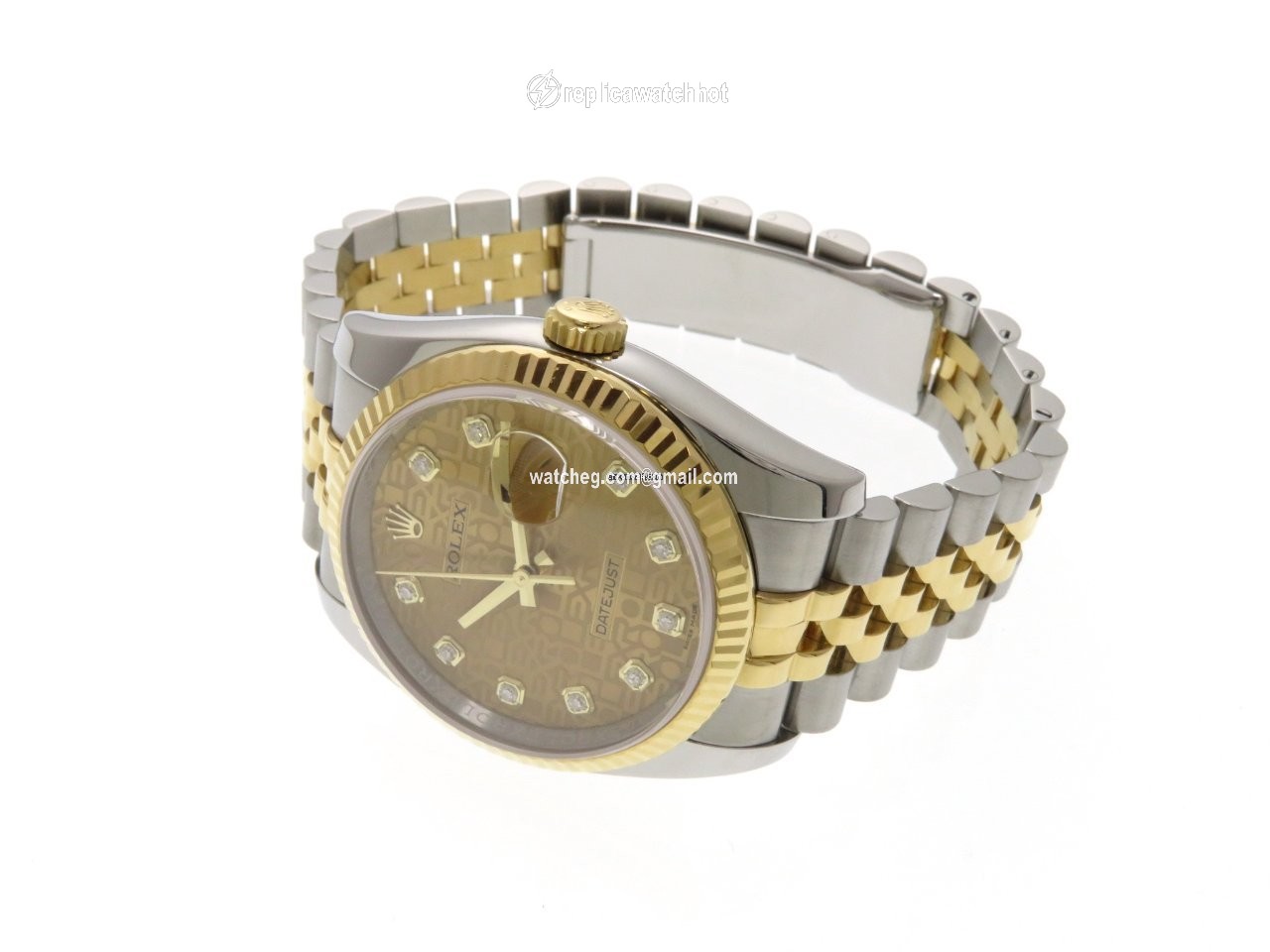 Rolex Datejust 36 Mens watch Unisex Steel Automatic 116233G 2
