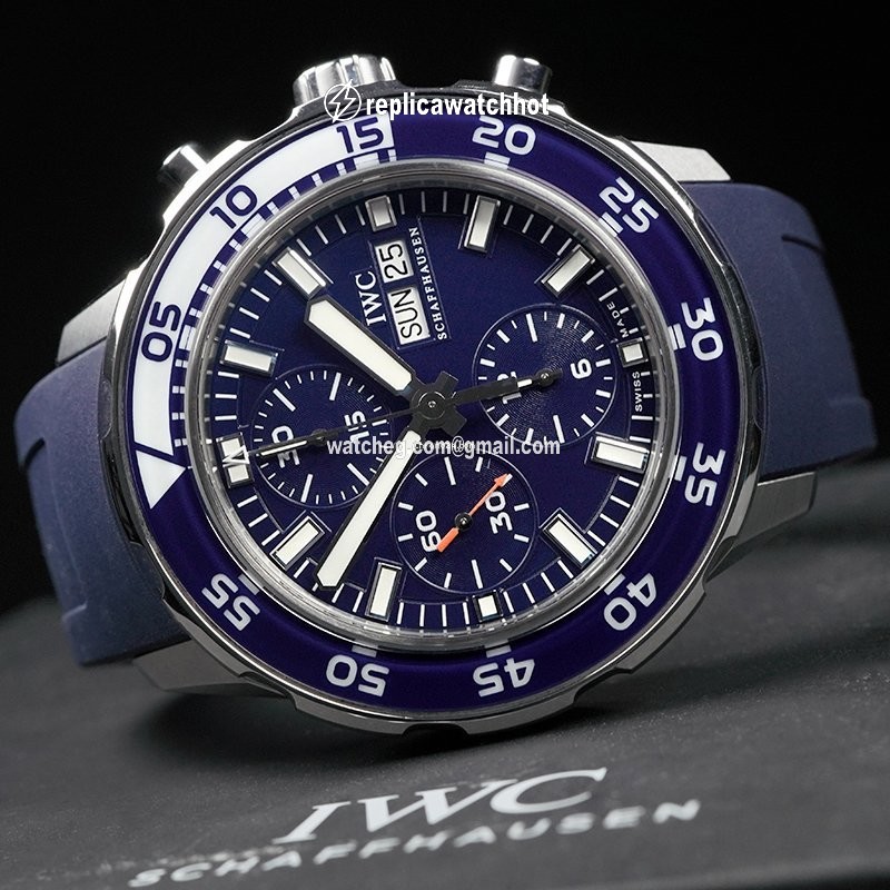 IWC Aquatimer Chronograph Mens watch Unisex Automatic Steel IW3767-11 2