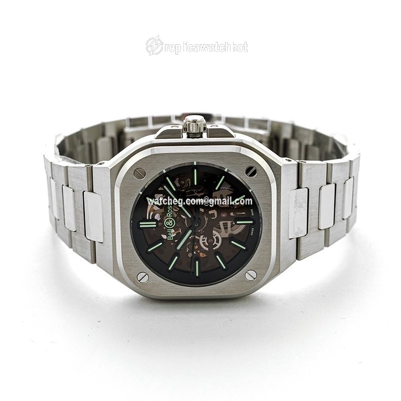 Bell & Ross BR 05 Mens watch Unisex Automatic Steel BR05A-BL-SK-ST SST 2