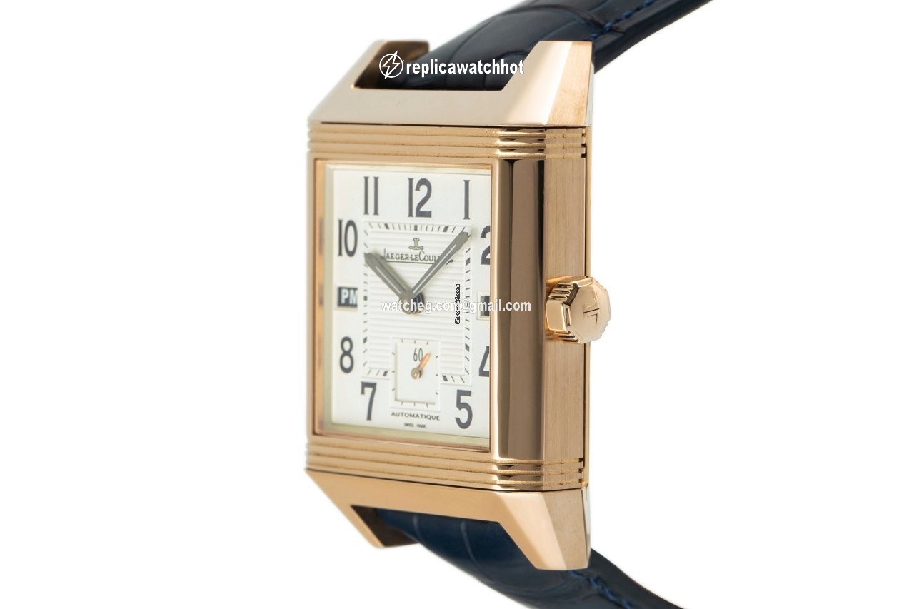 Jaeger-LeCoultre Reverso Squadra Hometime Mens watch Unisex Automatic Red gold 230.2.77 2