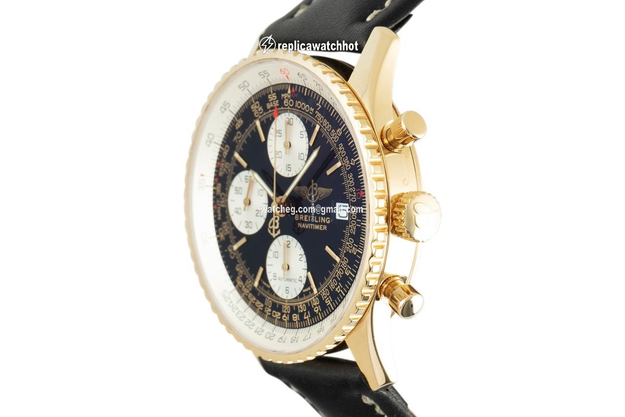 Breitling Old Navitimer Mens watch Unisex Automatic Yellow gold K13022 2