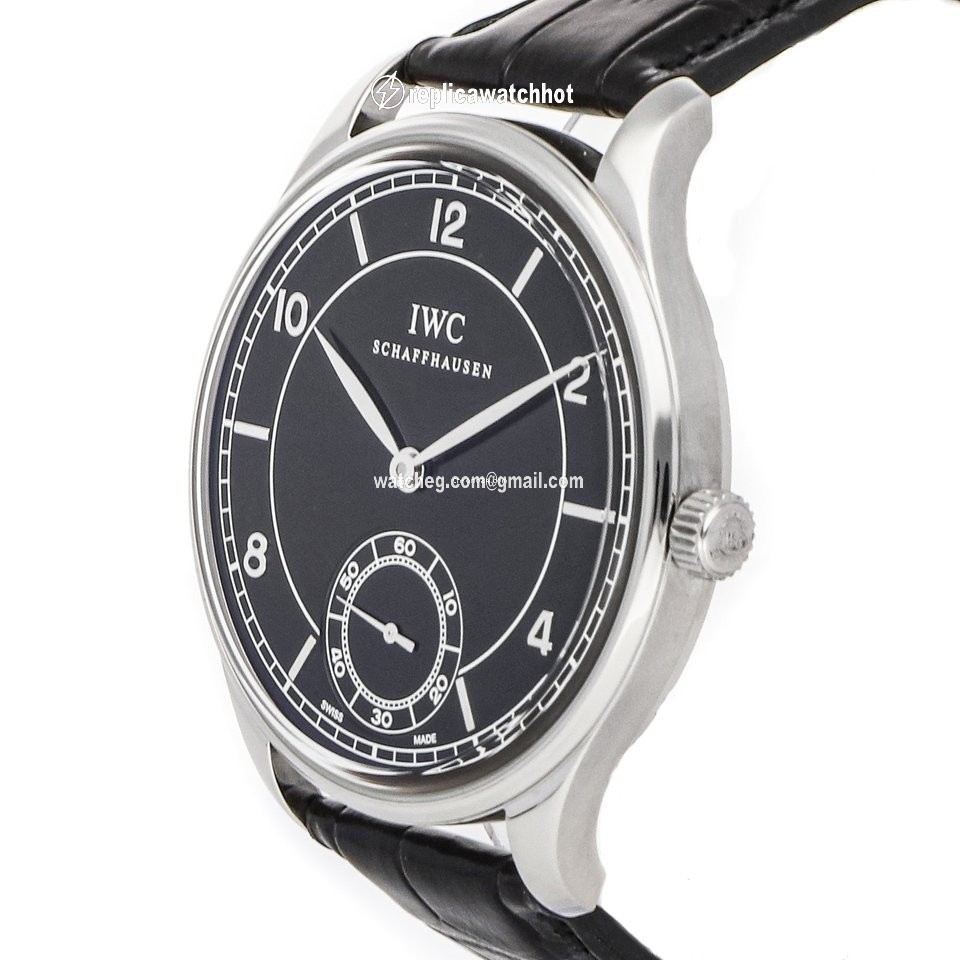 IWC Portuguese Hand-Wound Mens watch Unisex Manual winding Steel IW5445-01 2